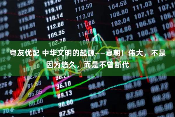 粤友优配 中华文明的起源——夏朝！伟大，不是因为悠久，而是不曾断代